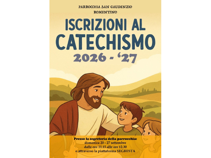 CATECHISMO 2026/2027